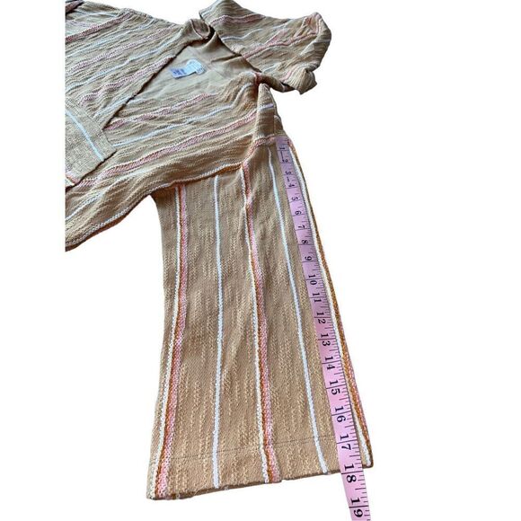 L Space Paradise Sunrise Stripe Print Hooded Pullover - Picture 9 of 10